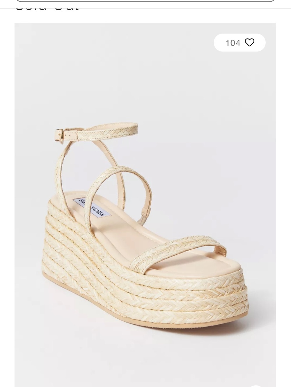 Steve Madden Platform Sandals